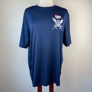 A4 US Road Running T-Shirt Size M EUC